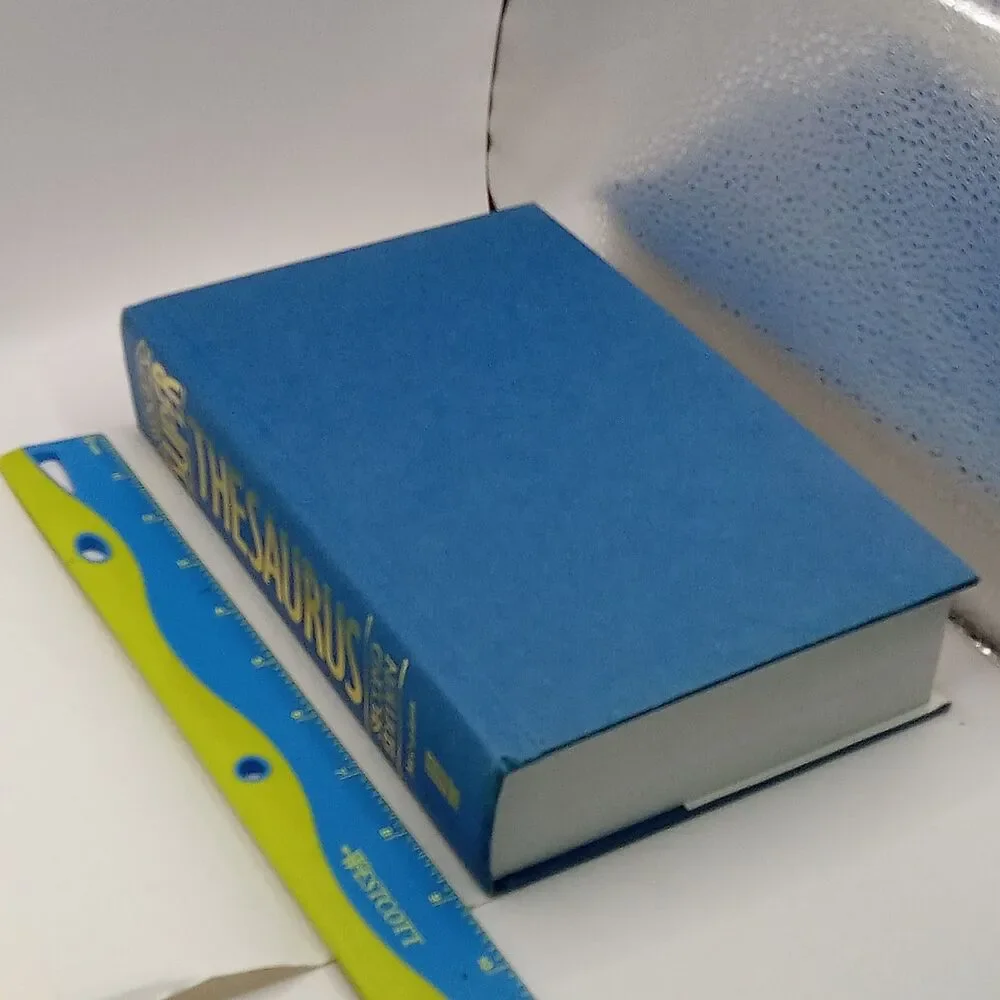 Roget's SUPER THESAURUS 2nd Edition Blue Hardcover 1998 Vocabulary Ref Book